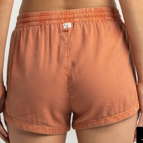 Billabong | Toffee Road Trippin Elastic Drawstring Women’s Shorts M - Picture 3 of 8
